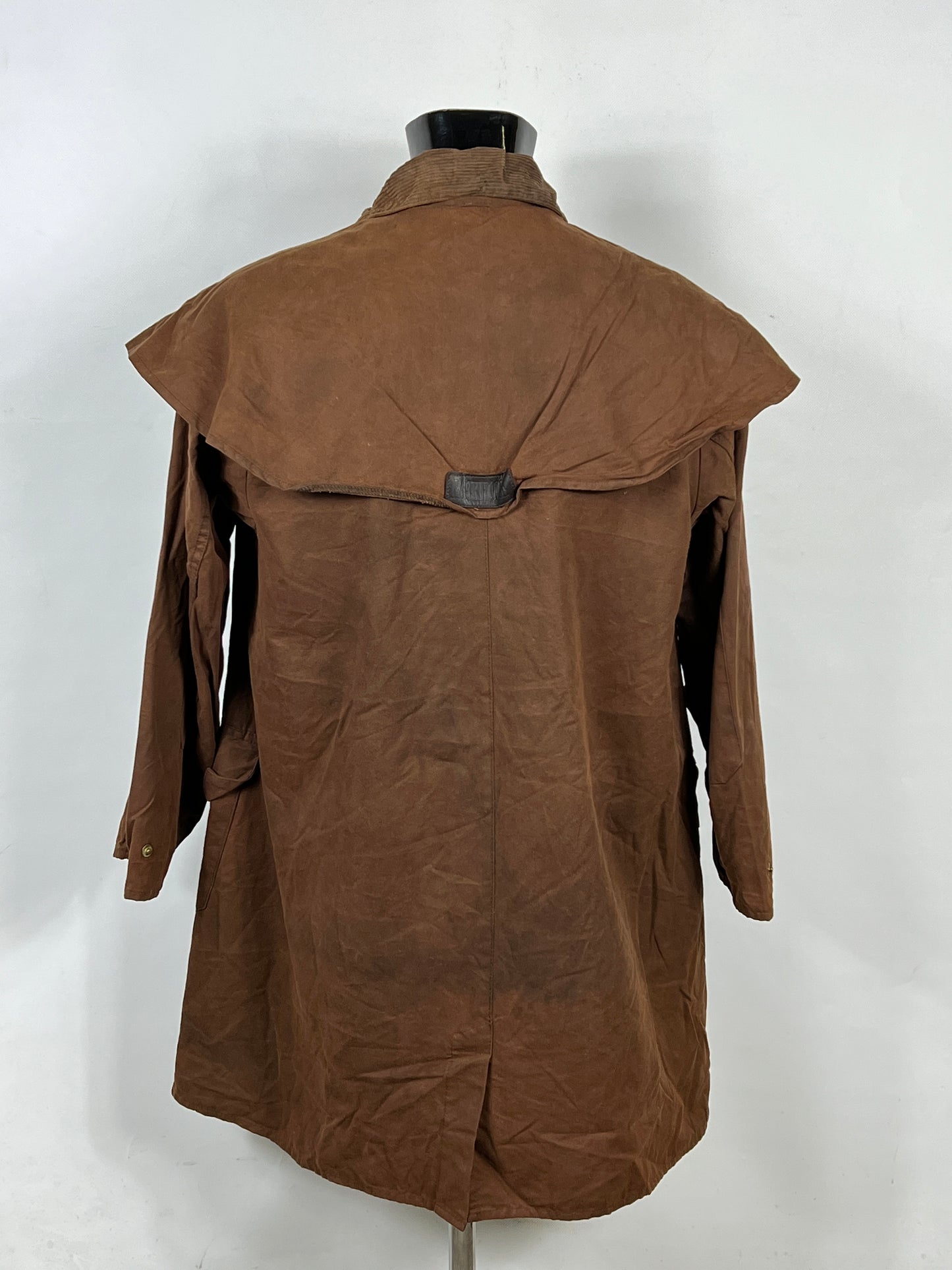 Raro Barbour Backhouse Marrone cerato C40/102cm - Brown Wax Backhouse Jacket size M