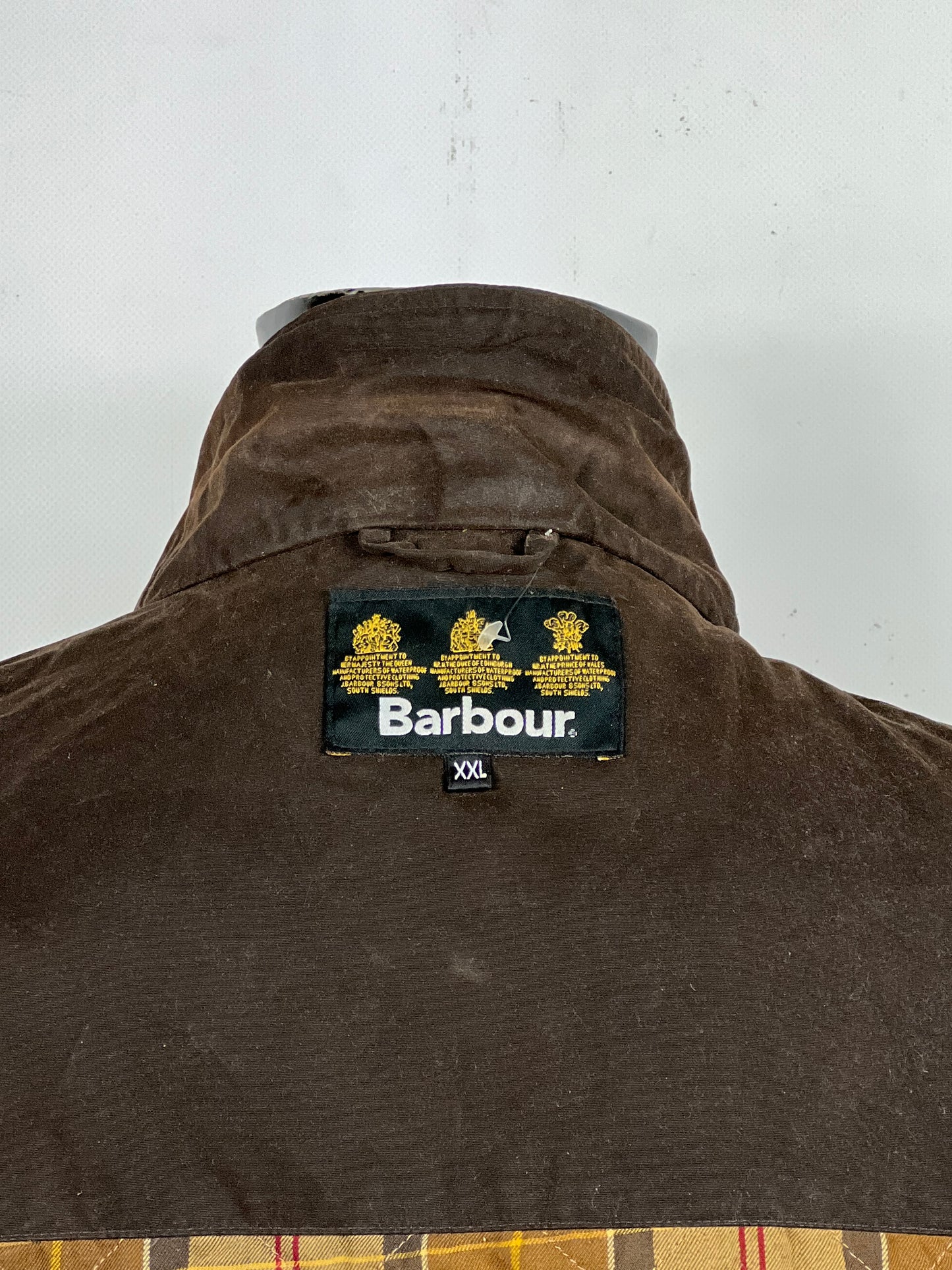 Barbour Giacca Uomo Marrone XXL Man Brown Morse wax Jacket Size XXL