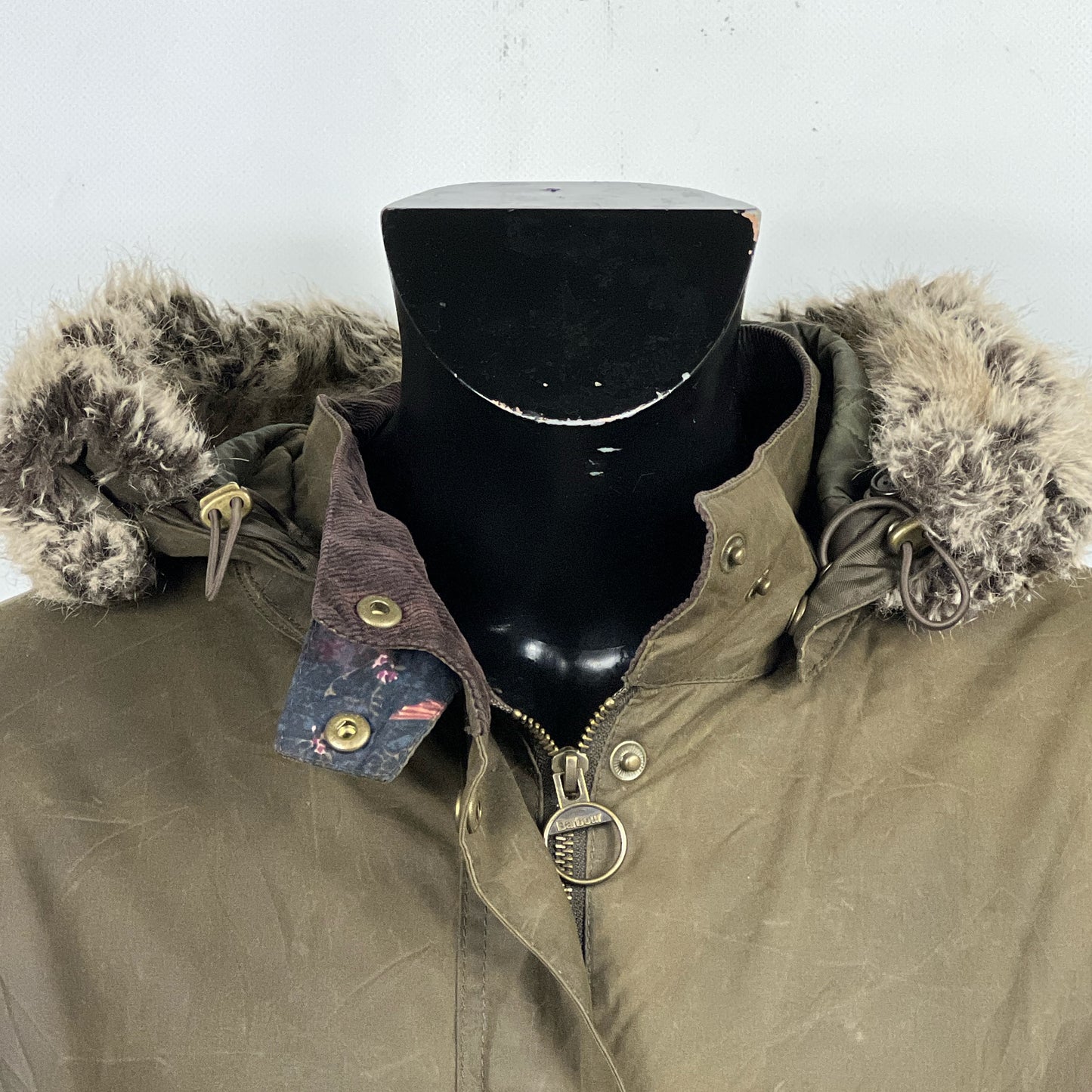 Parka Barbour Verde Unisex EU 42 - Winter Tors wax Parka Green jacket size uk16