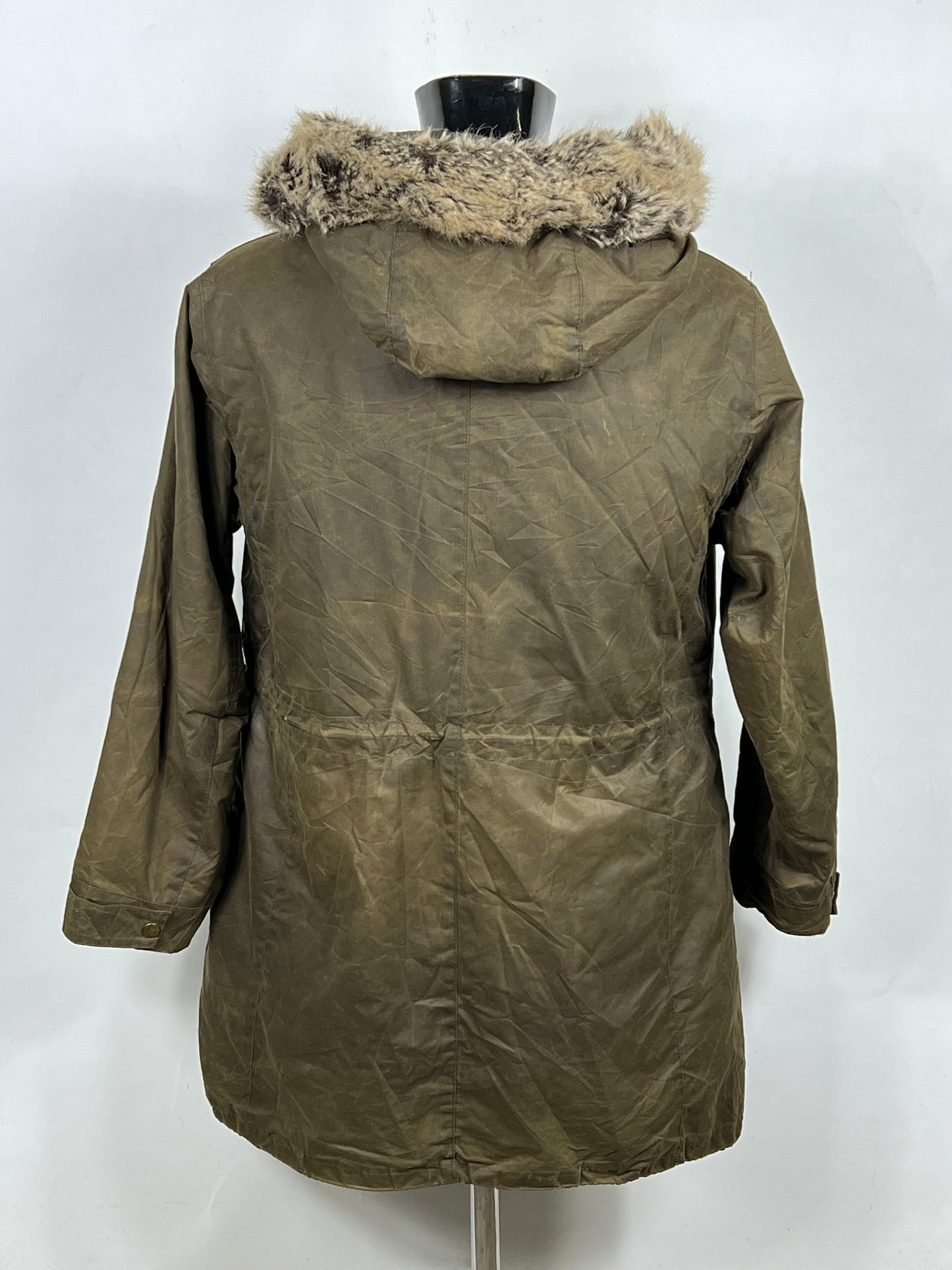 Parka Barbour Verde Unisex EU 42 - Winter Tors wax Parka Green jacket size uk16