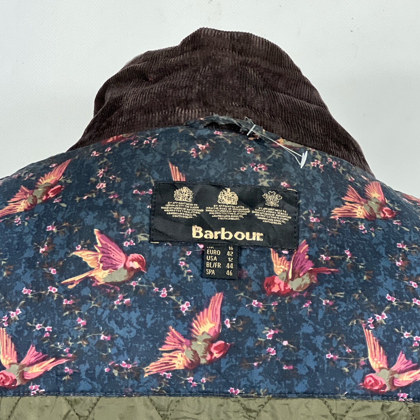 Parka Barbour Verde Unisex EU 42 - Winter Tors wax Parka Green jacket size uk16