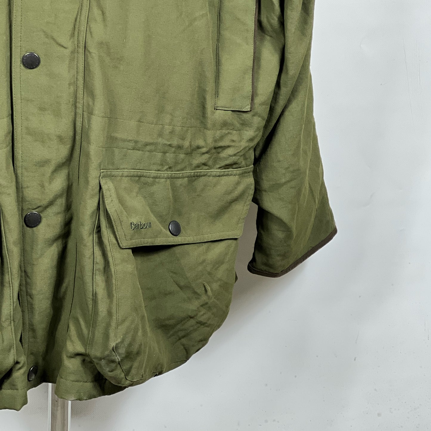Barbour Giacca Uomo Impermeabile verde XXL Berwick Green Jacket size 2xl