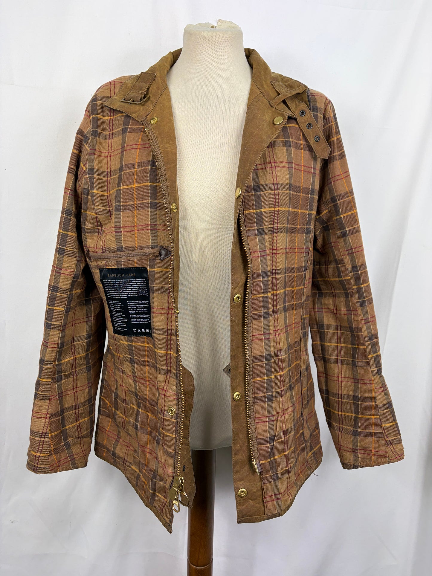 Giacca Barbour International beige Donna Medium UK14  -Lady International Beige UK14 Size M