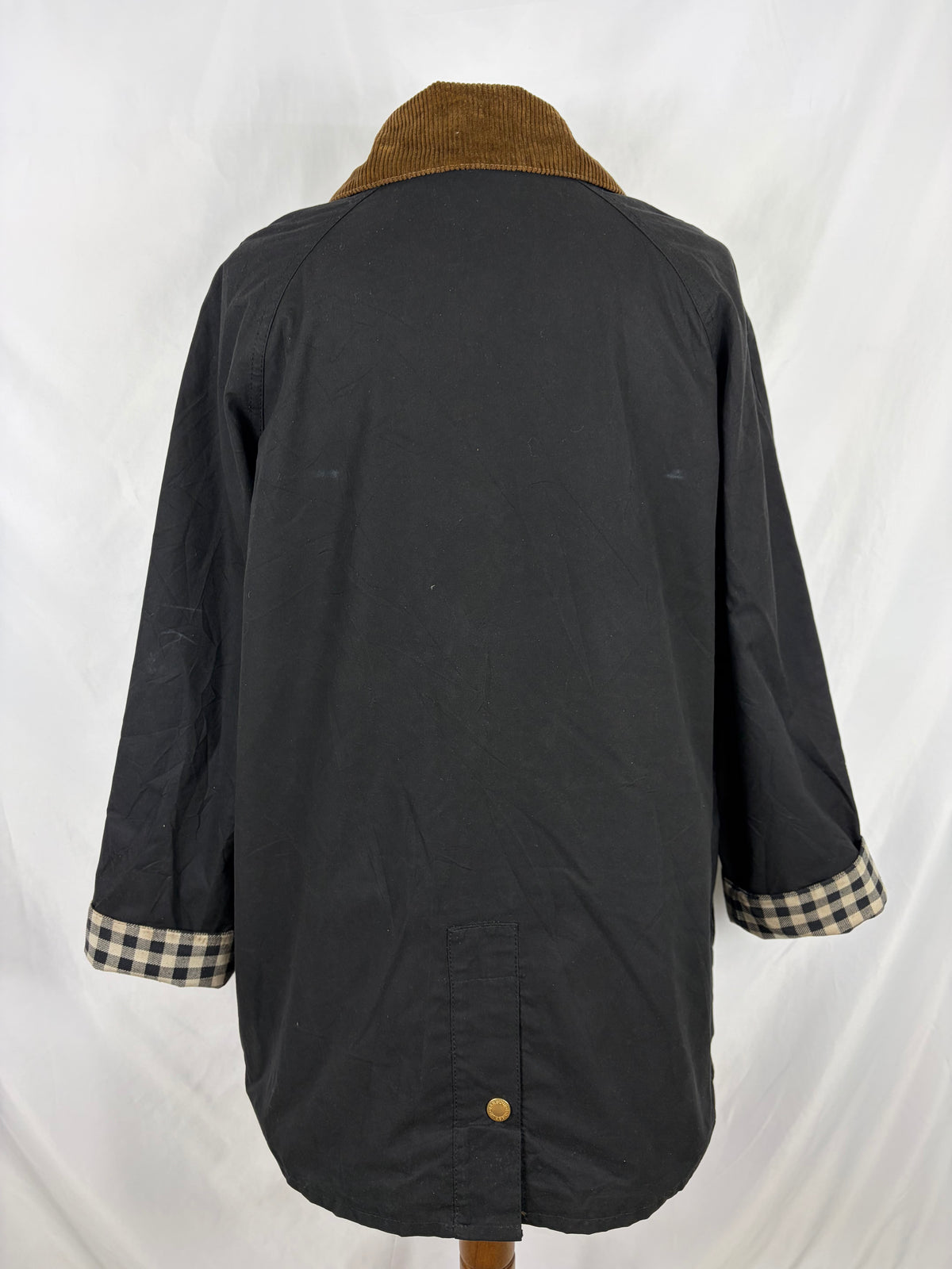 Barbour X Alexa Chung Thainstone Nero uk12 Medium -Rare Black Jacket by Alexa Chung size M