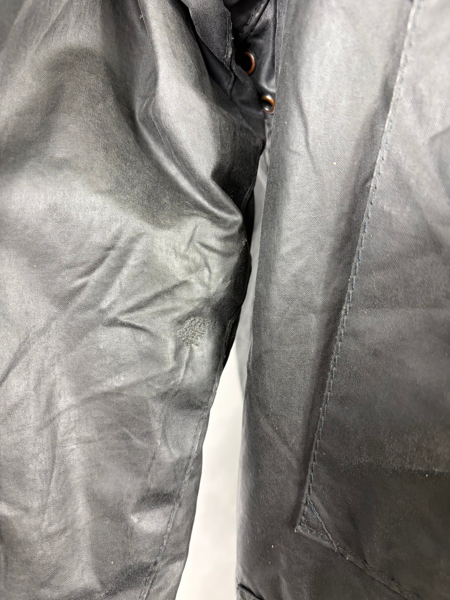 Barbour Bedale vintage blu cerato C36/91 CM  Vintage Bedale Waxed jacket size c36 Small