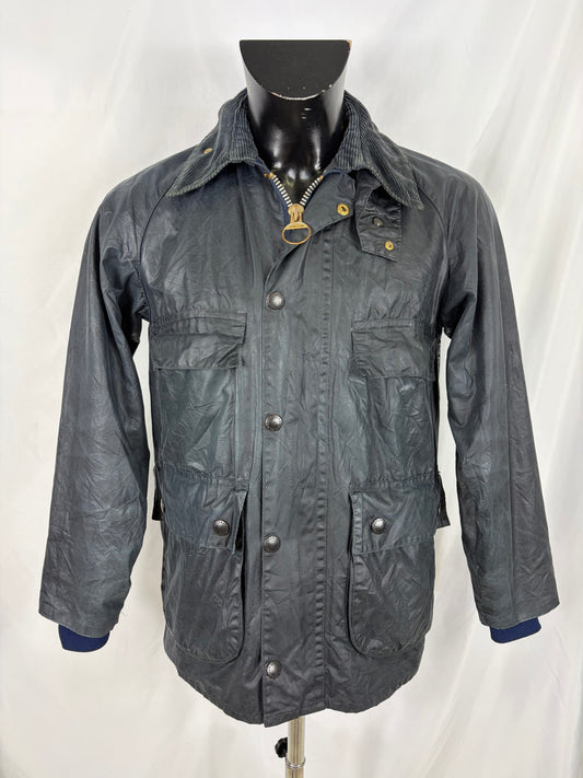 RARO Barbour Bedale 4 tasche C32/81 CM Man Navy vintage Bedale Jacket XXSmall 4 pockets C32