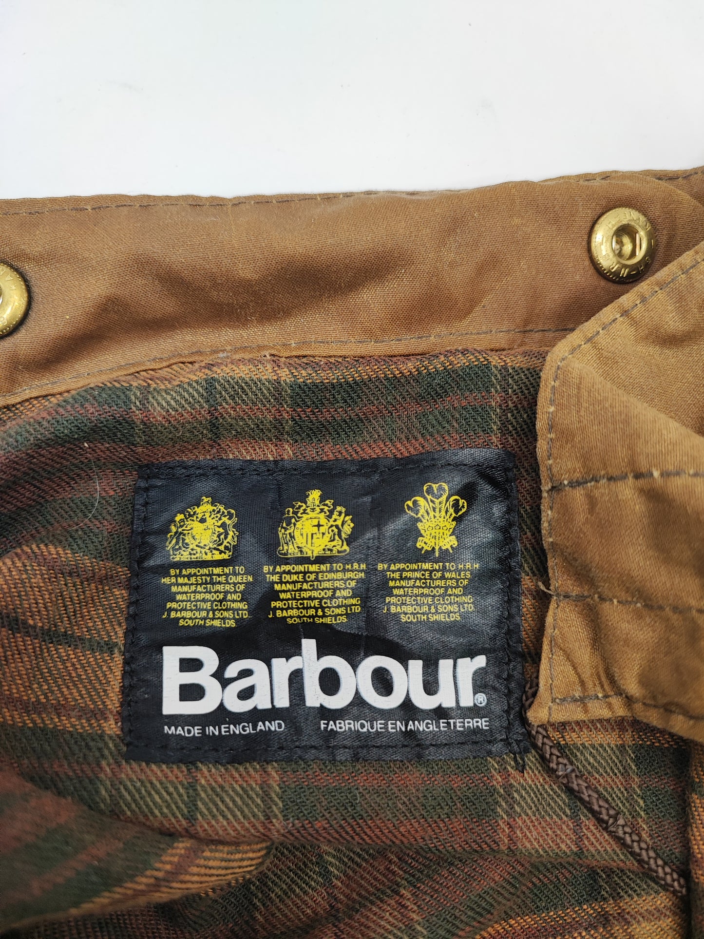 Cappuccio Barbour vintage beige cerato A188 - Vintage Sand Hood