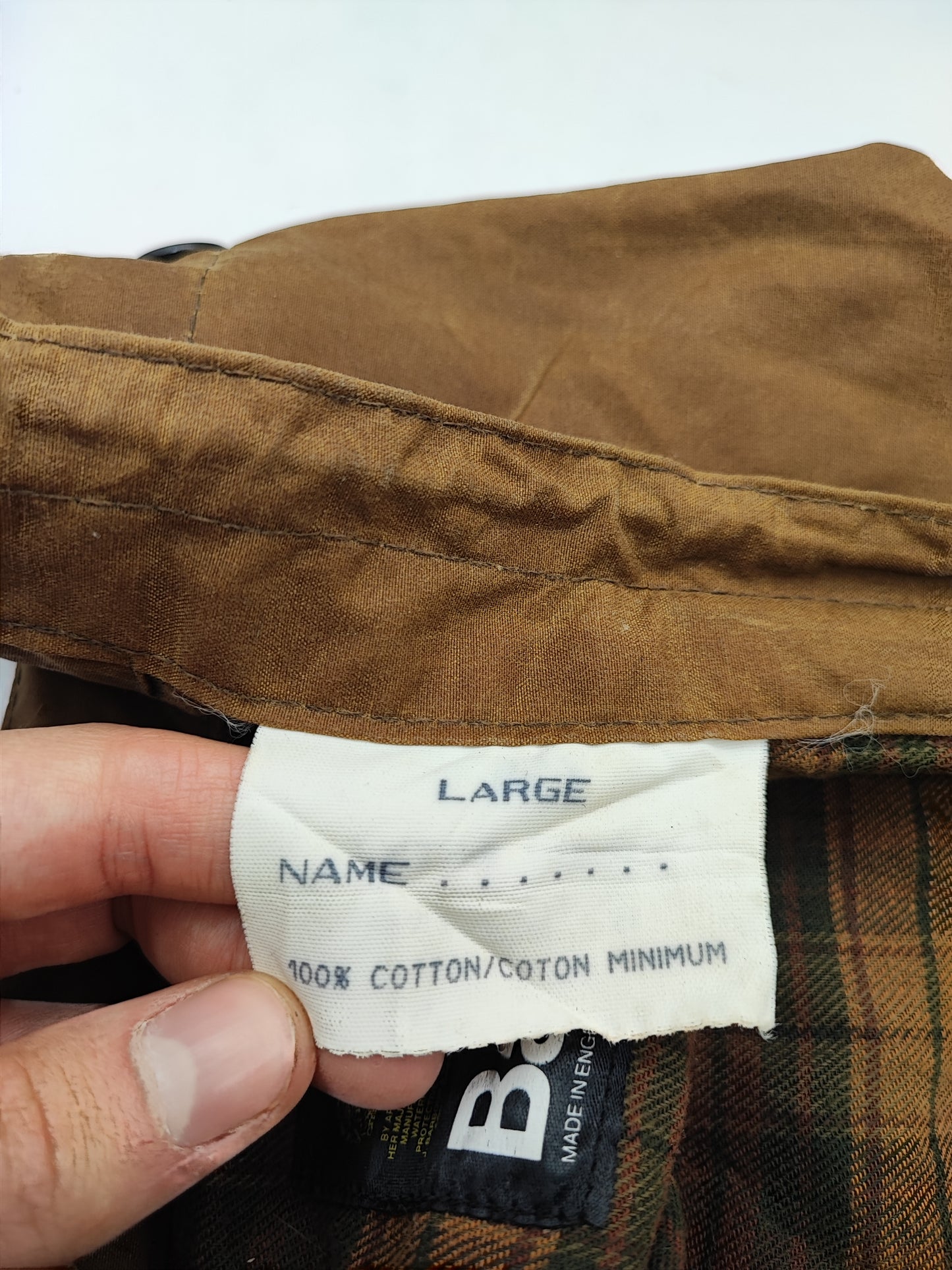 Cappuccio Barbour vintage beige cerato A188 - Vintage Sand Hood