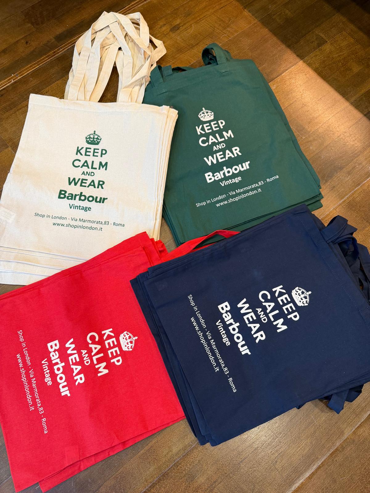 Shopper riutilizzabile in cotone con manici  - Our Shopping bag