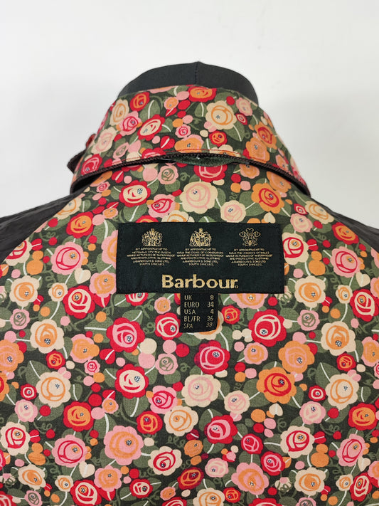 Giacca Barbour da donna Hope Beadnell Arancio Uk8 Xsmall - Lady Wax Hope Orange Beadnell uk8