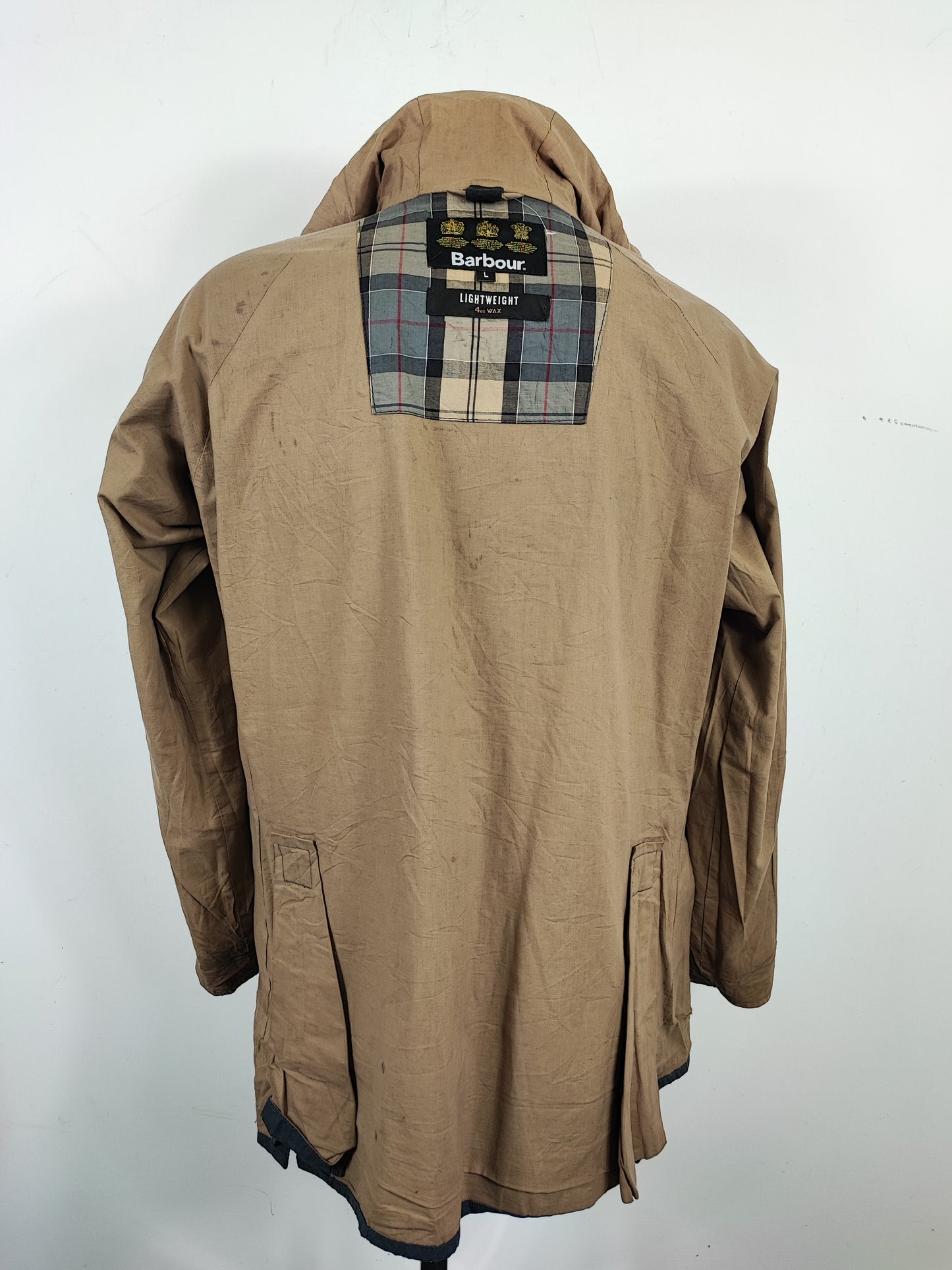 Giacca Barbour Bedale Blu con cappuccio Large -Man Navy Hooded Bedale t Wax Jacket size L