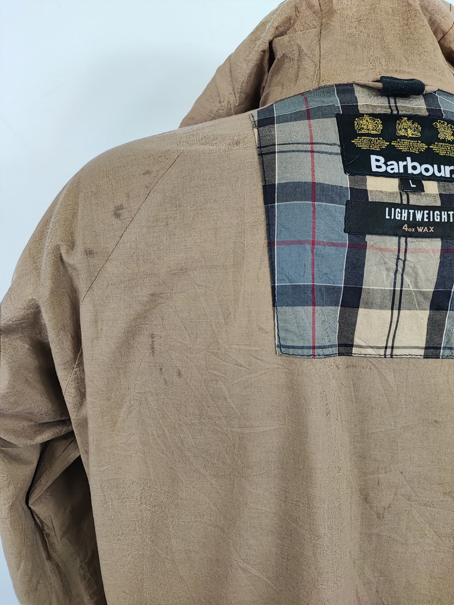 Giacca Barbour Bedale Blu con cappuccio Large -Man Navy Hooded Bedale t Wax Jacket size L