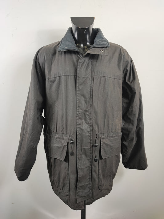 Barbour Giacca da Uomo nera cerata XLarge Man Polarwax Black Jacket Size XL