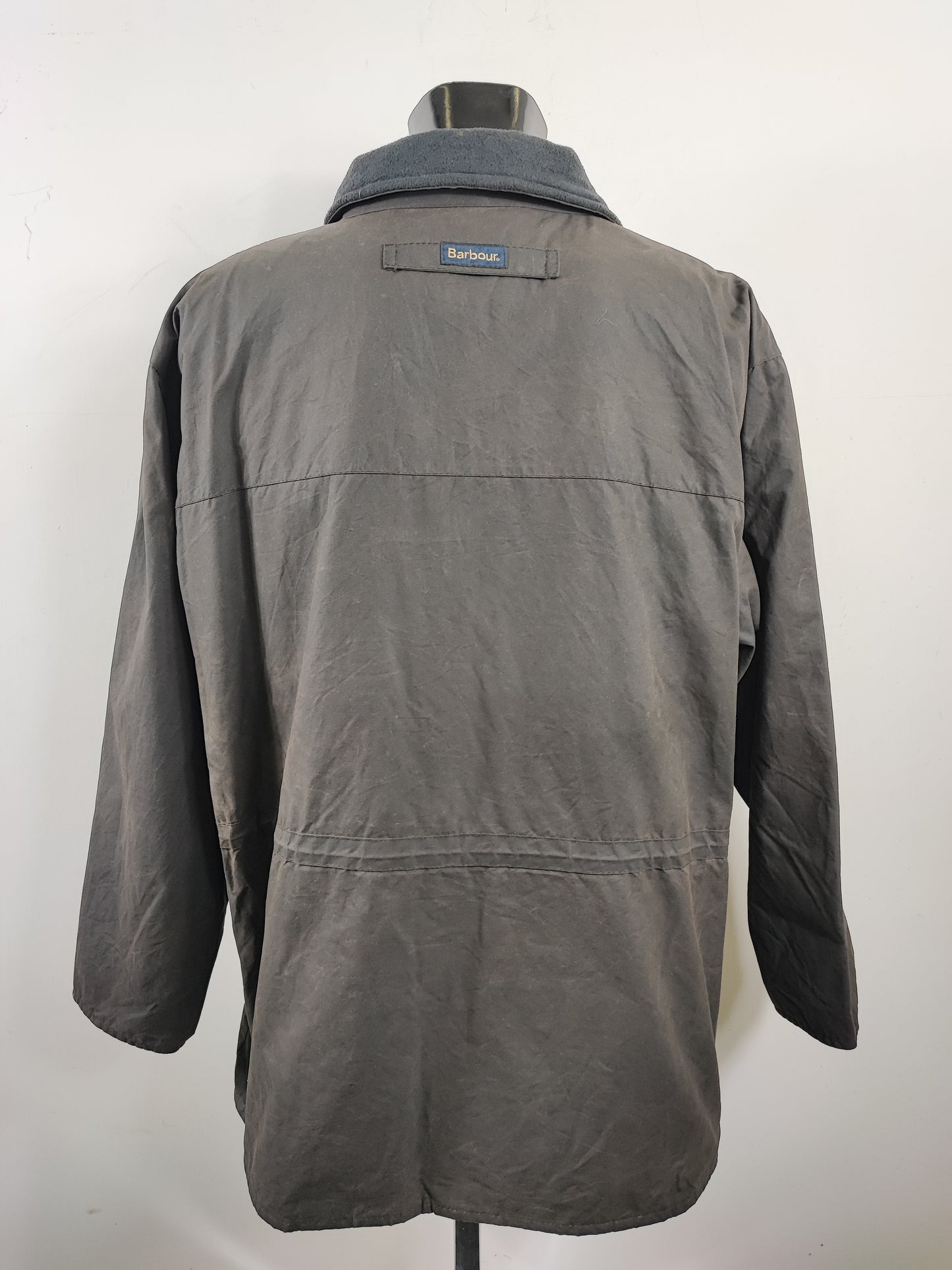 Barbour Giacca da Uomo nera cerata XLarge Man Polarwax Black Jacket Size XL