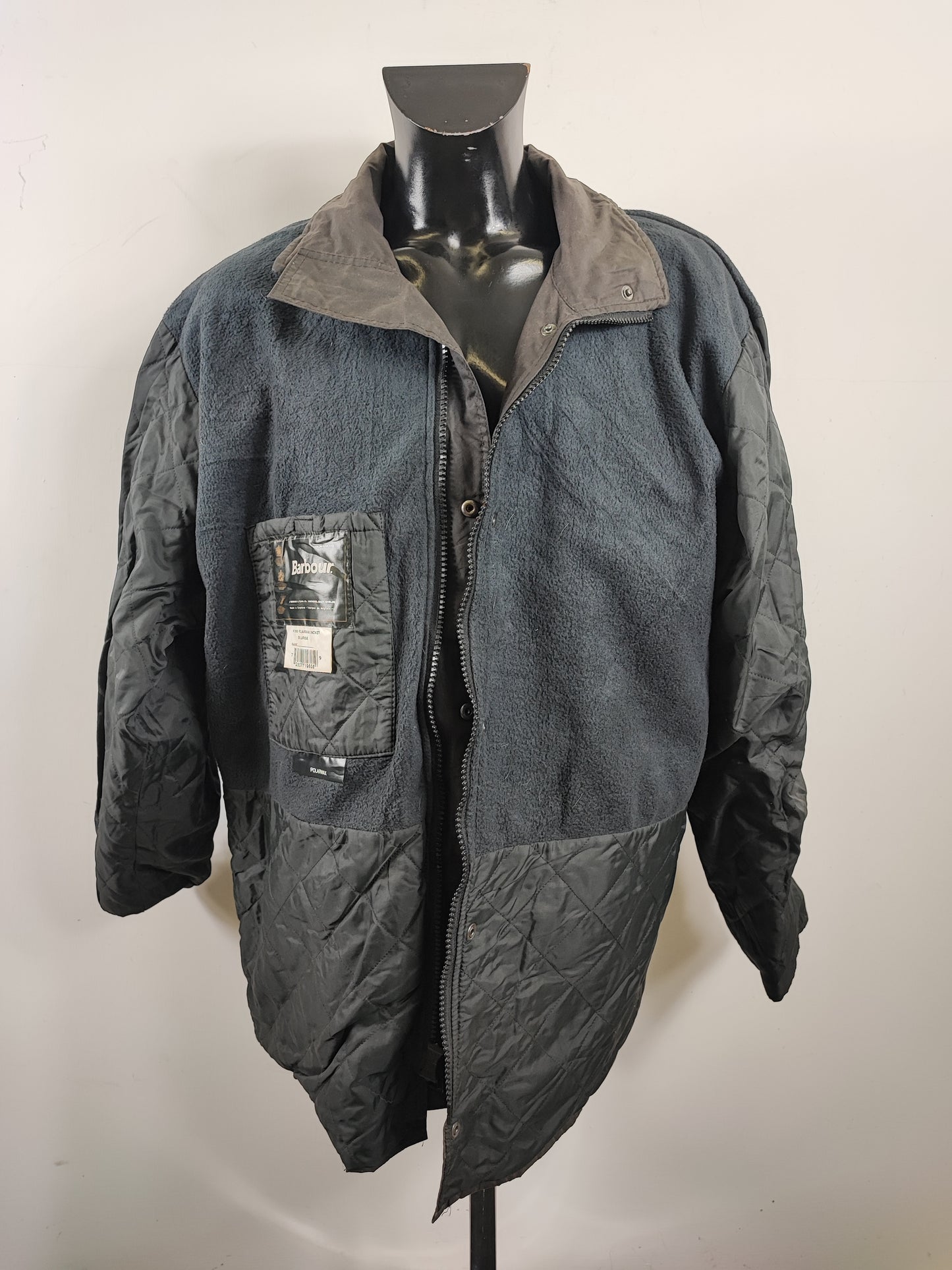 Barbour Giacca da Uomo nera cerata XLarge Man Polarwax Black Jacket Size XL