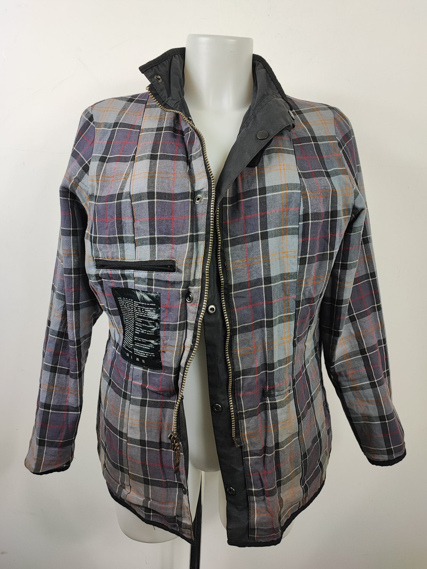 Giacca Barbour corta Unisex Utility Nera UK16 Black short Unisex Utility jacket tg.46 ita