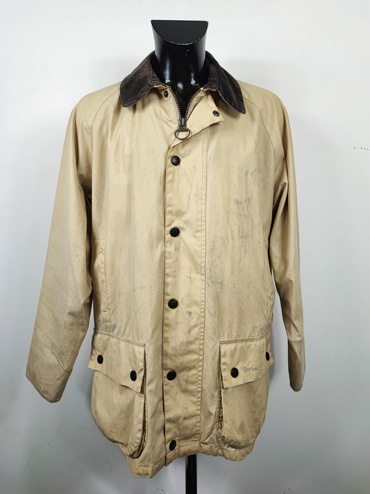 Giacca Barbour da uomo Summer Beaufort Beige Large Beige Summer Beaufort jacket L