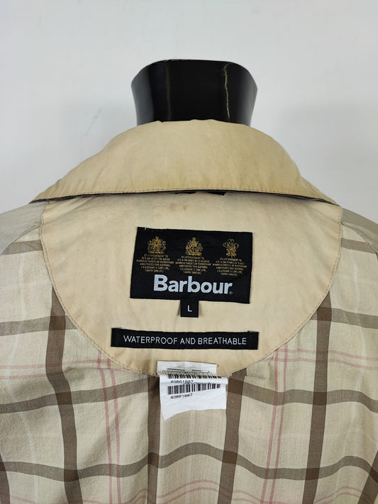 Giacca Barbour da uomo Summer Beaufort Beige Large Beige Summer Beaufort jacket L
