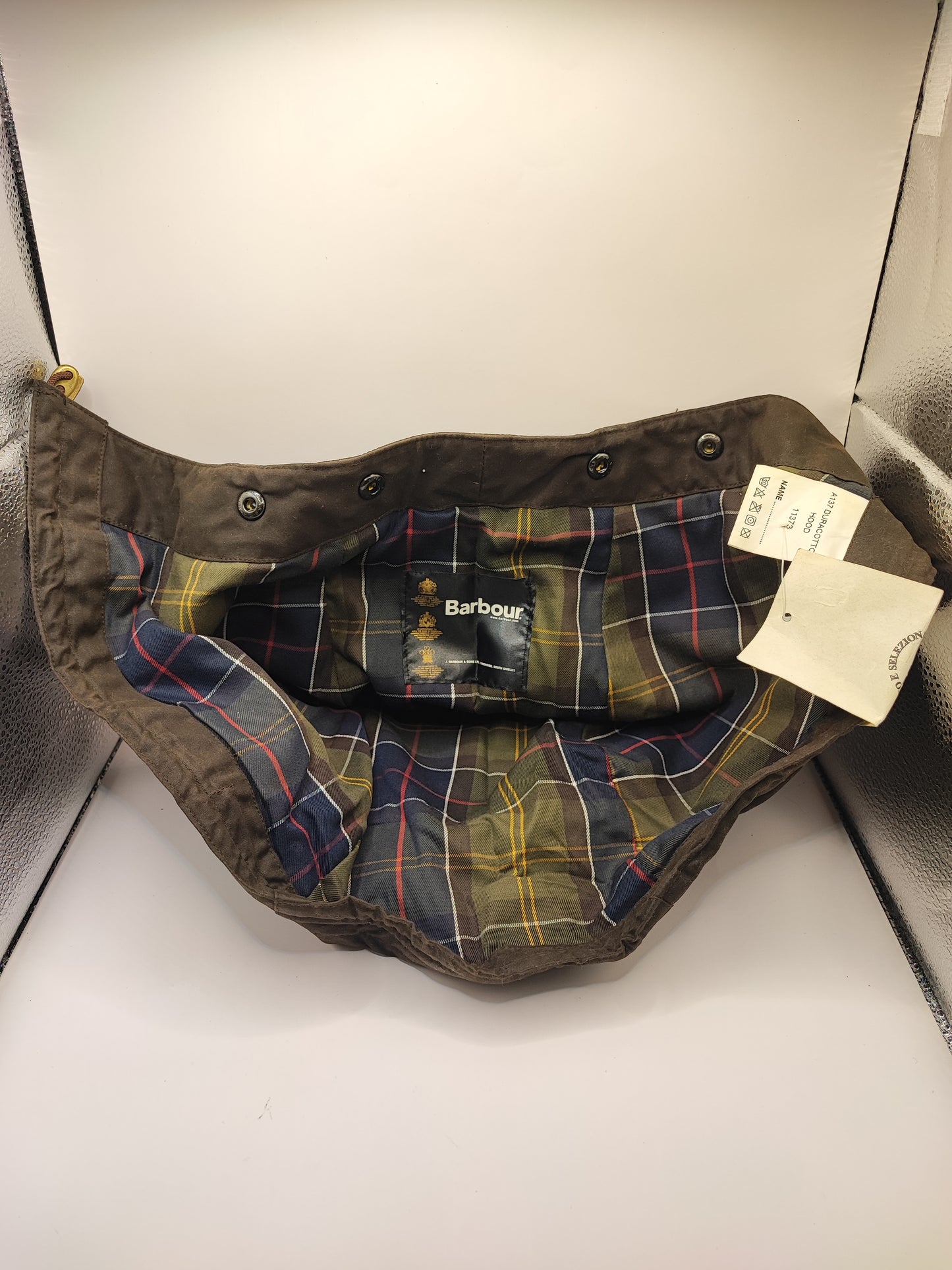 Cappuccio Barbour Marrone DURACOTTON Taglia Unica -Brown Duracotton hood