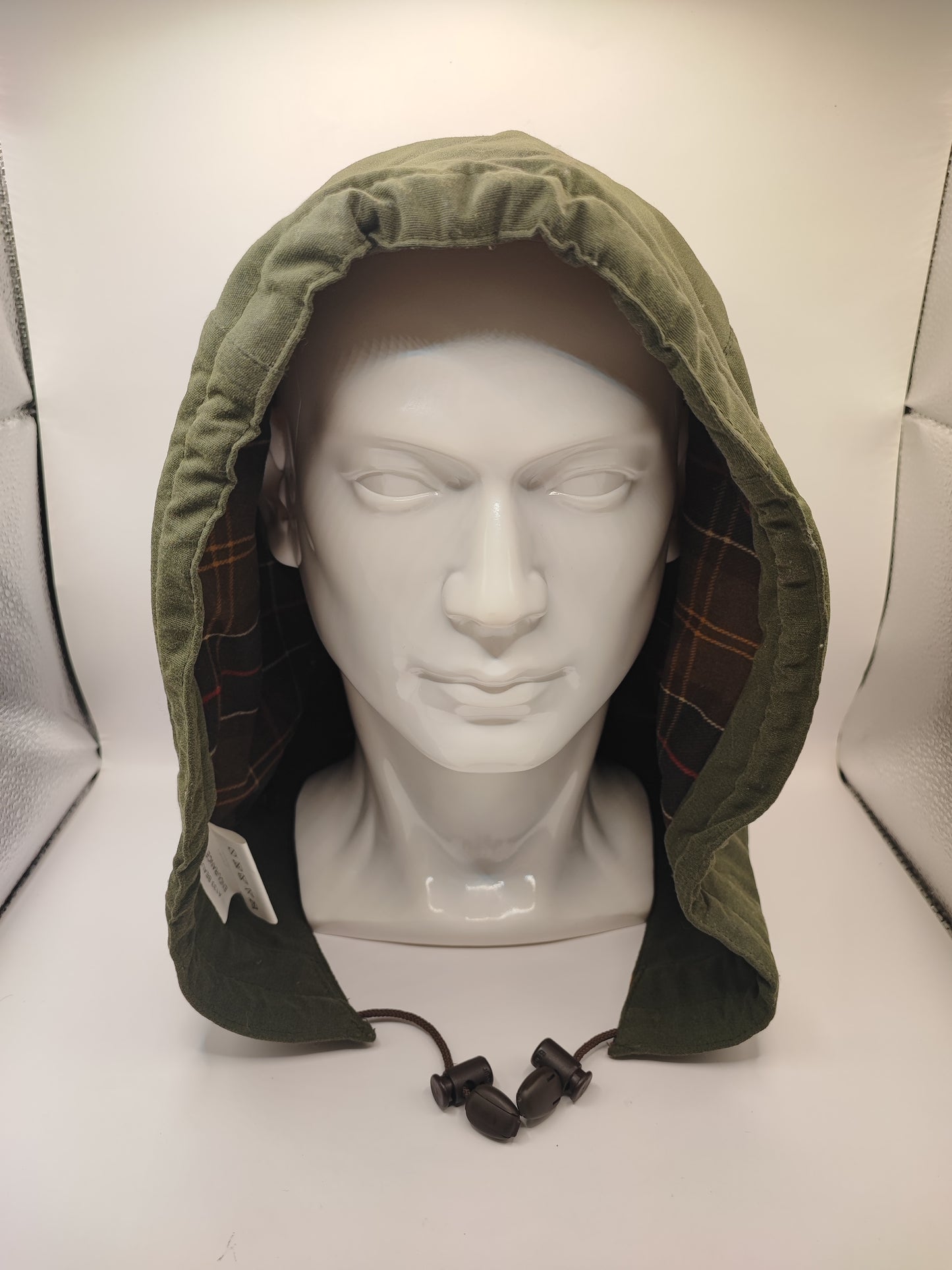 Cappuccio Barbour verde per Beaufort Endurance - A133 Green Beaufort Endurance hood