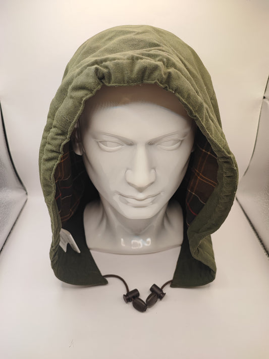 Cappuccio Barbour verde per Beaufort Endurance - A133 Green Beaufort Endurance hood