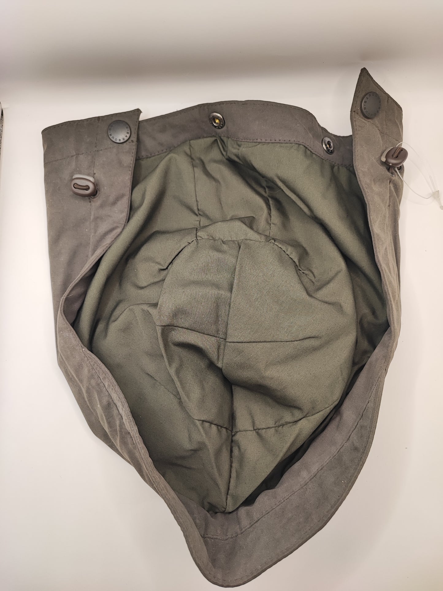 Cappuccio Barbour grigio scuro - Dark Grey Vintage hood