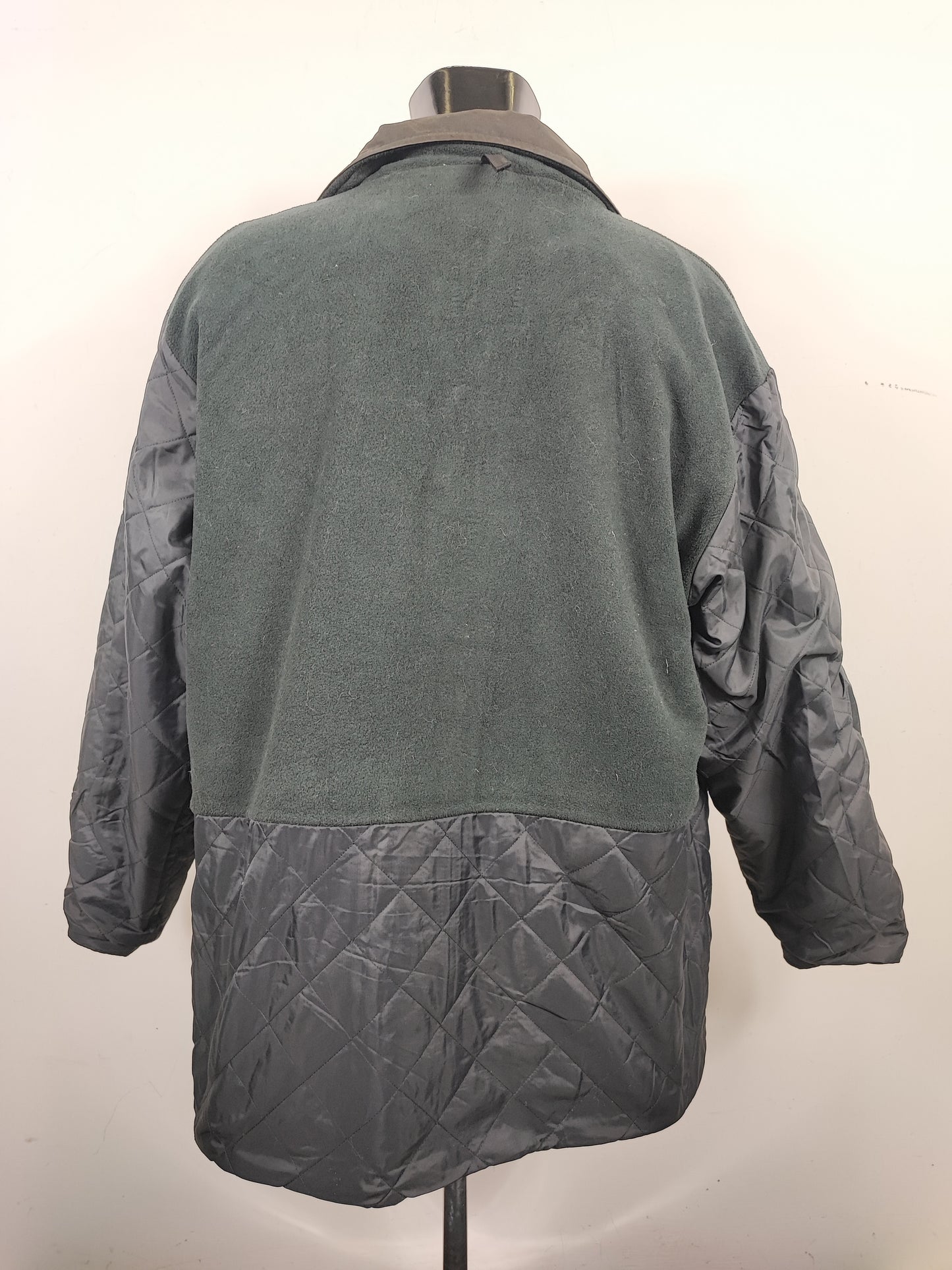 Barbour Giacca da Uomo nera cerata Large Man Polarwax Black Jacket Size L