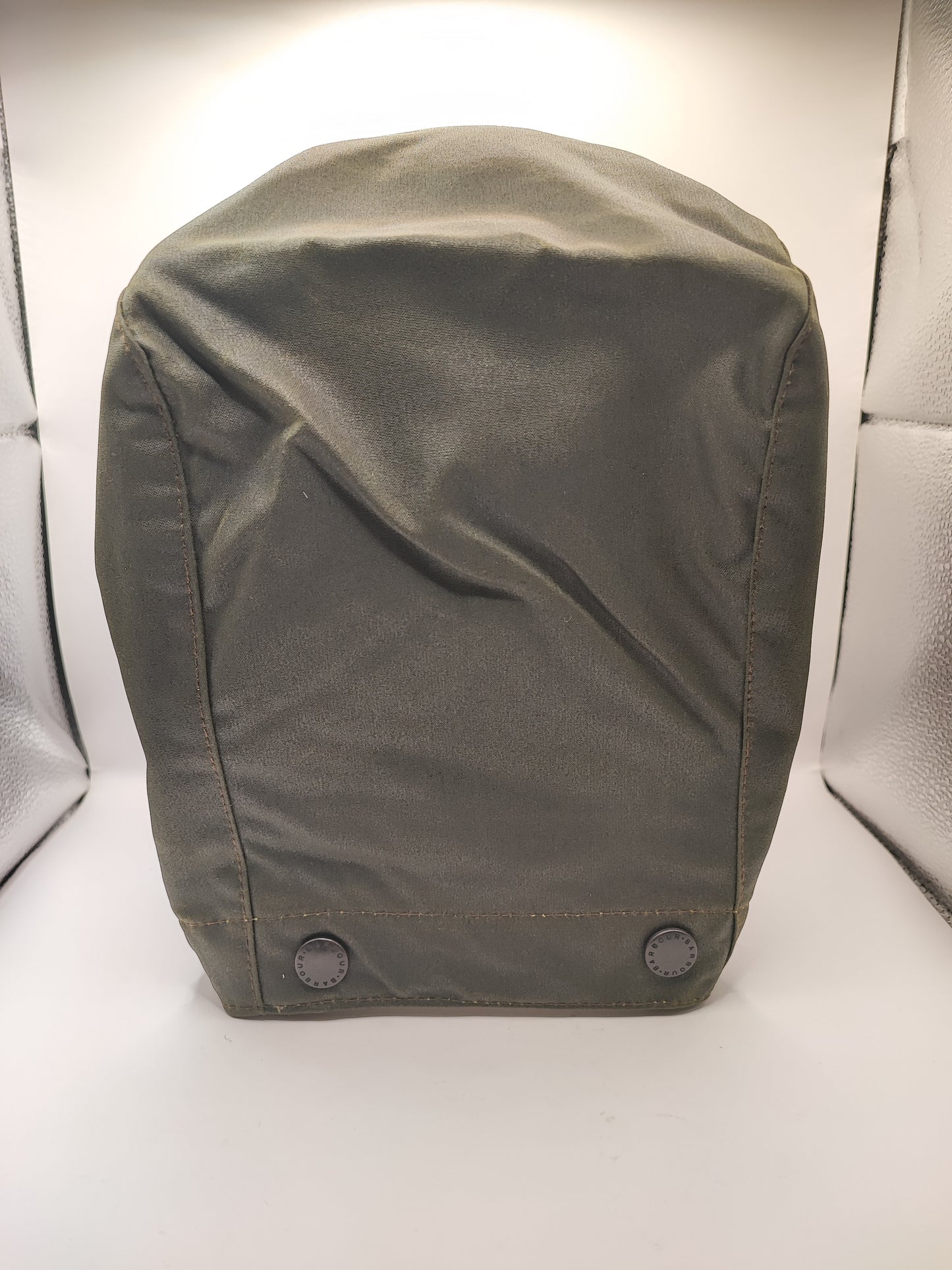 RARO Cappuccio Barbour vintage verde per Northumbria cerato Taglia Unica -Rare Northumbria Hood A411