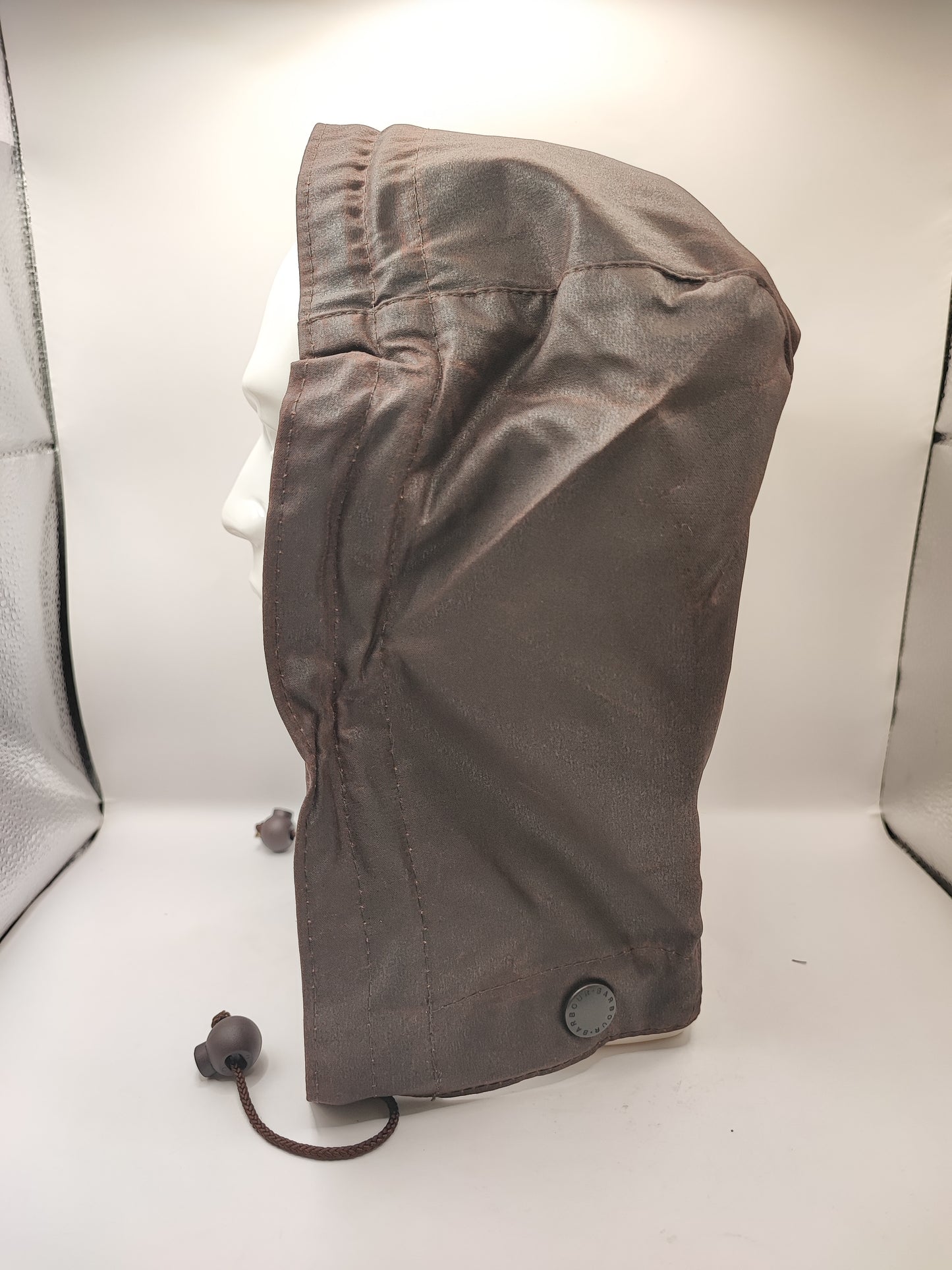 Cappuccio Barbour vintage marrone Taglia Unica - Brown Vintage Waxed Hood