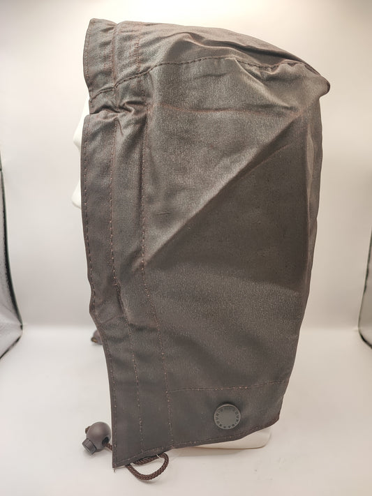 Cappuccio Barbour vintage marrone Taglia Unica - Brown Vintage Waxed Hood A198