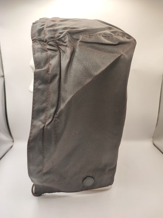 Cappuccio Barbour vintage marrone Taglia Unica - Brown Vintage Waxed Hood A198