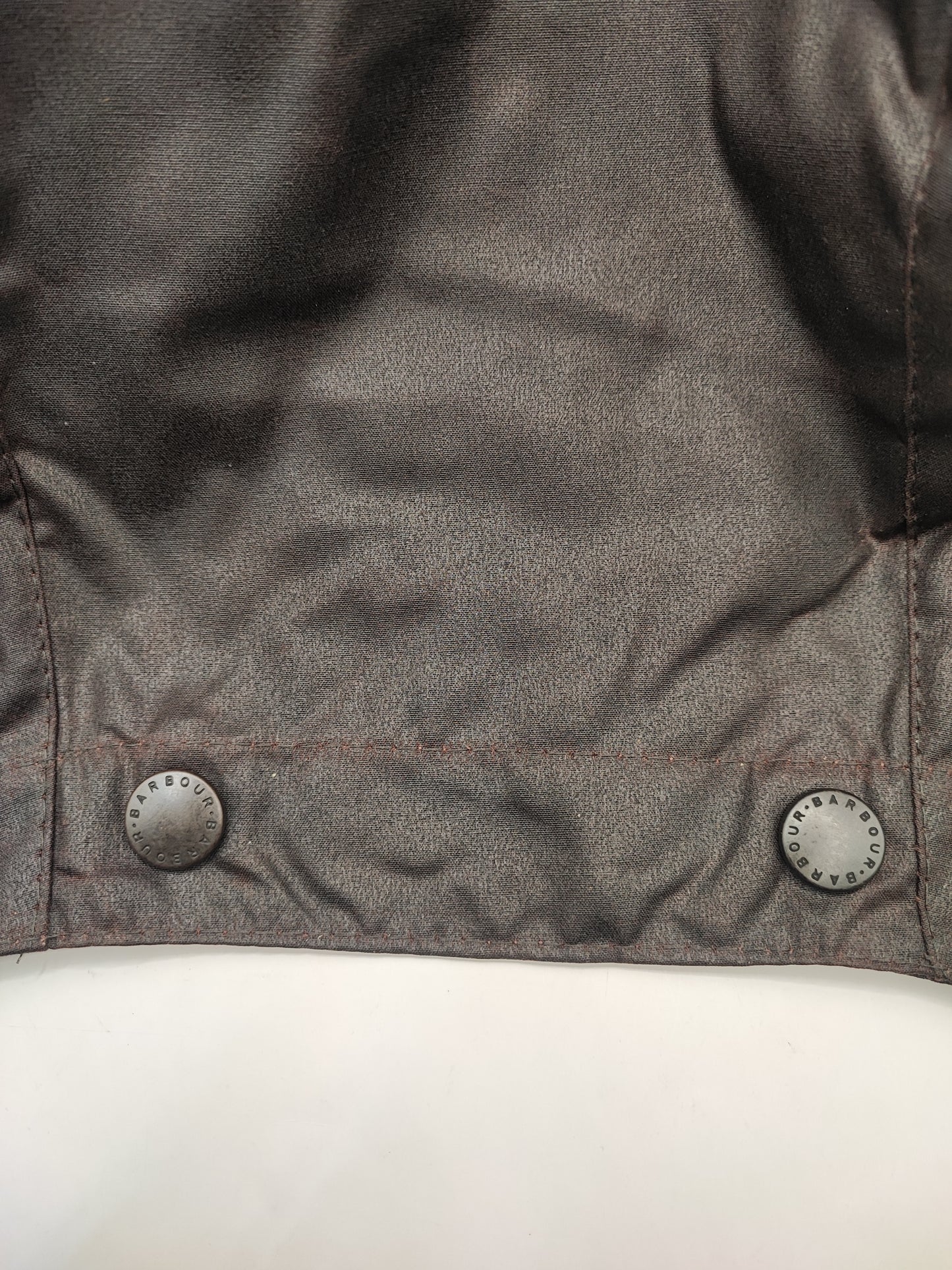 Cappuccio Barbour vintage marrone Taglia Unica - Brown Vintage Waxed Hood A198