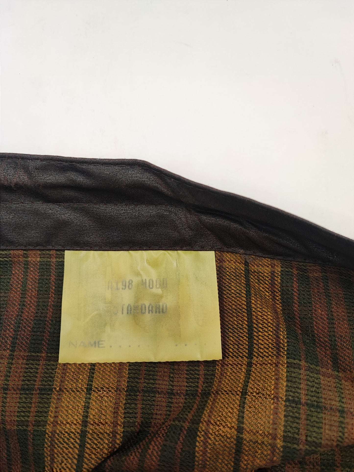Cappuccio Barbour vintage marrone Taglia Unica - Brown Vintage Waxed Hood A198