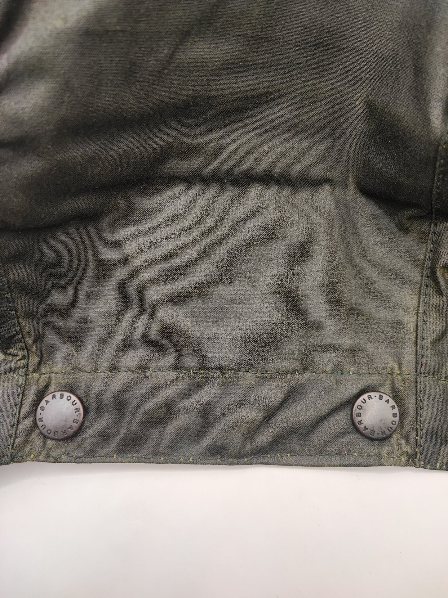 RARO Cappuccio Barbour vintage verde per Northumbria cerato Taglia Unica -Rare Northumbria Hood A410