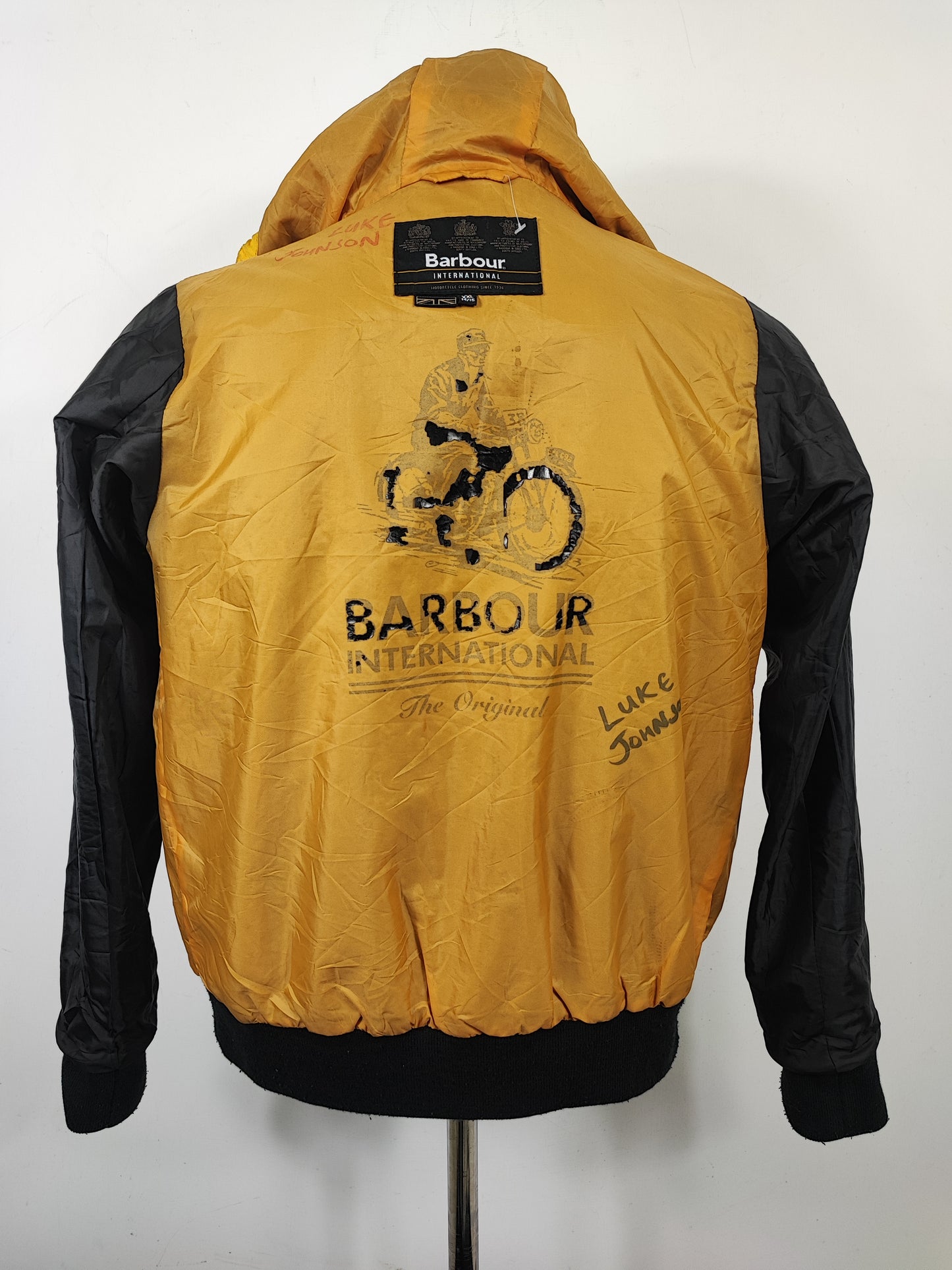 Giacca Barbour International nero da bambino/a XXLarge - Kid Black International Jacket size XXL 14/15 Years