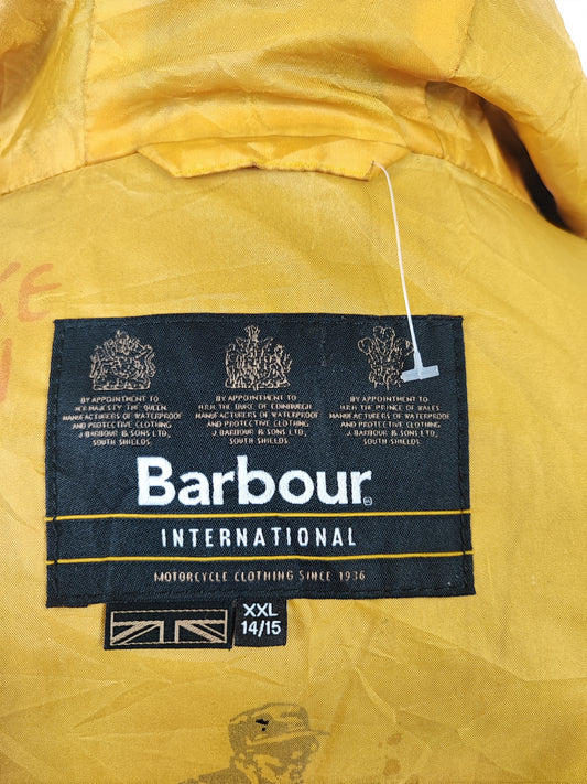 Giacca Barbour International nero da bambino/a XXLarge - Kid Black International Jacket size XXL 14/15 Years