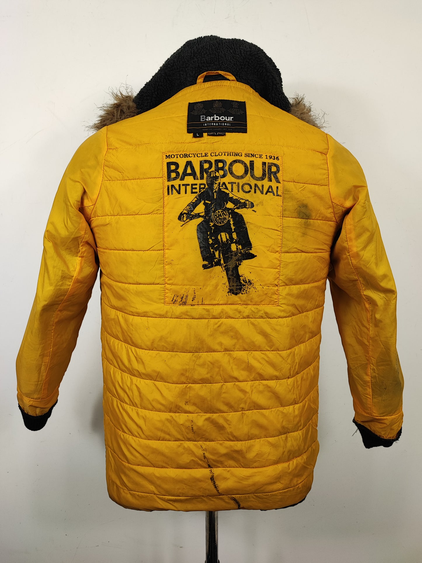 Giacca Barbour International nero da bambino/a Large - Kid Black International Parka size L