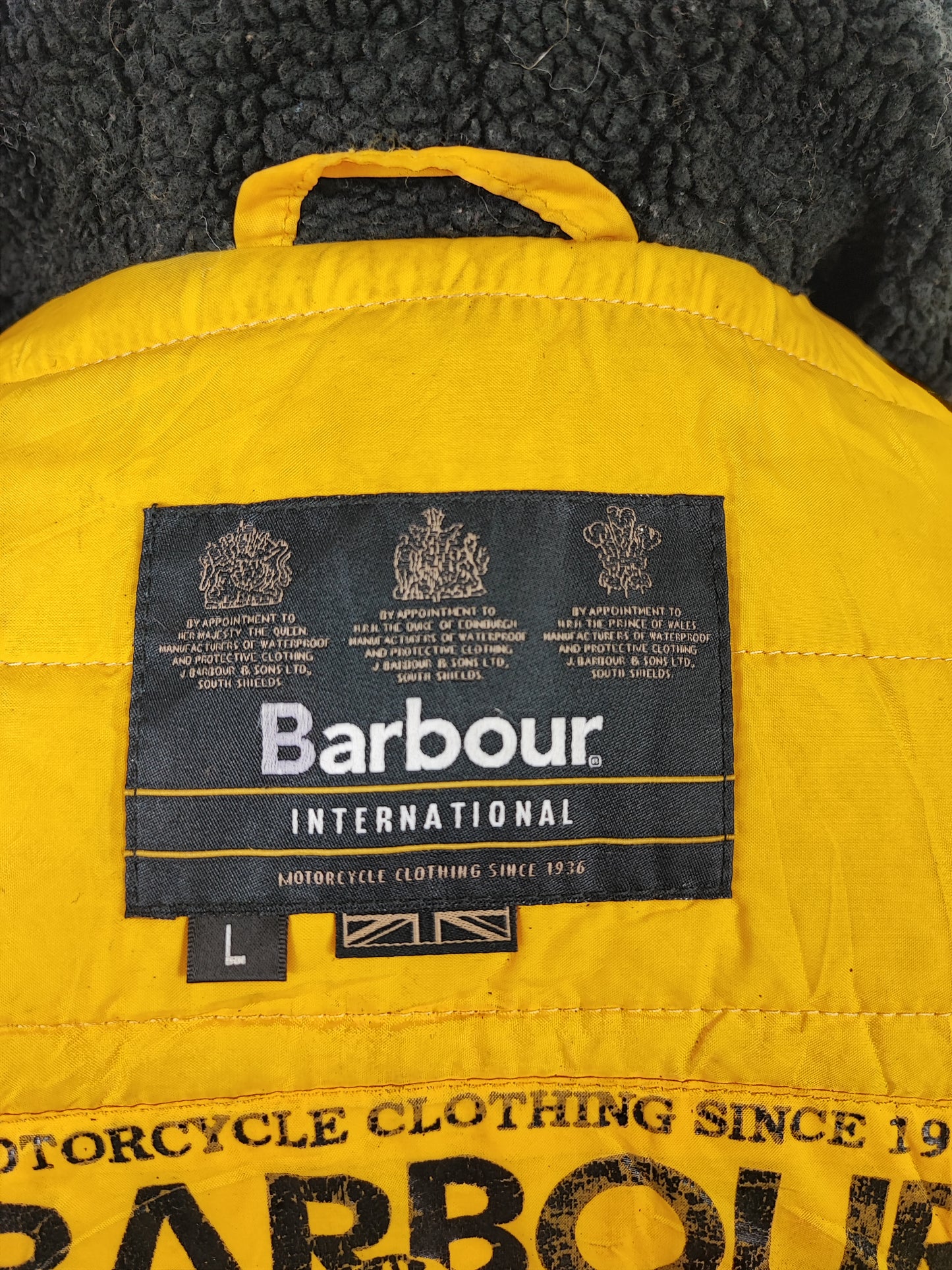 Giacca Barbour International nero da bambino/a Large - Kid Black International Parka size L