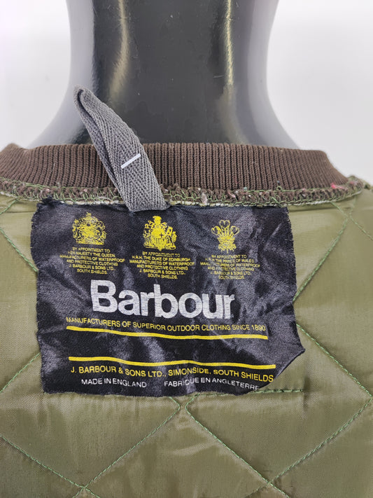 Gilet Barbour Uomo vintage verde da caccia Medium - Man Green Vintage Waistcoat size M