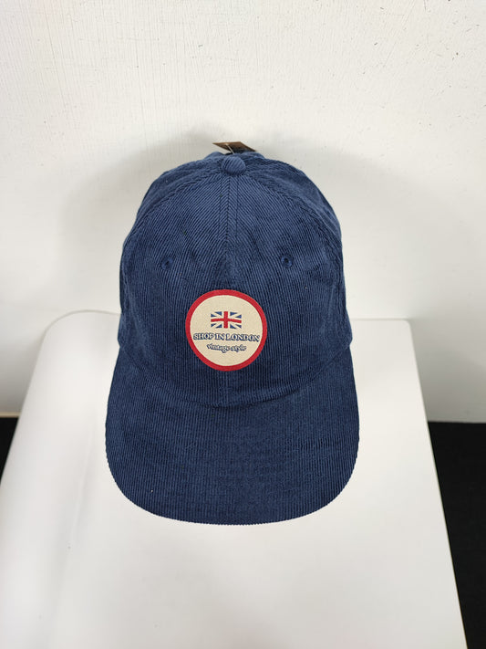Cappello da Baseball in velluto blu Unisex taglia unica - Baseball cap in velvet navy color