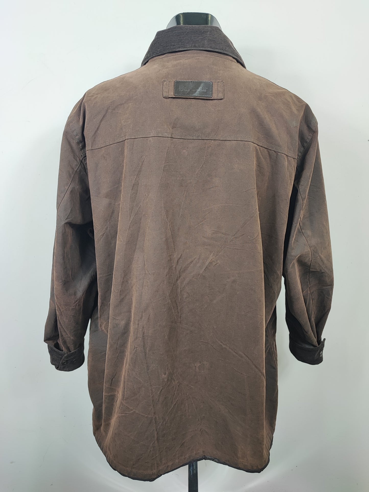 Giacca Barbour Marrone New Hampshire Cerata XLarge - Man Wax Brown New Hampshire Jacket Beige Size XLarge