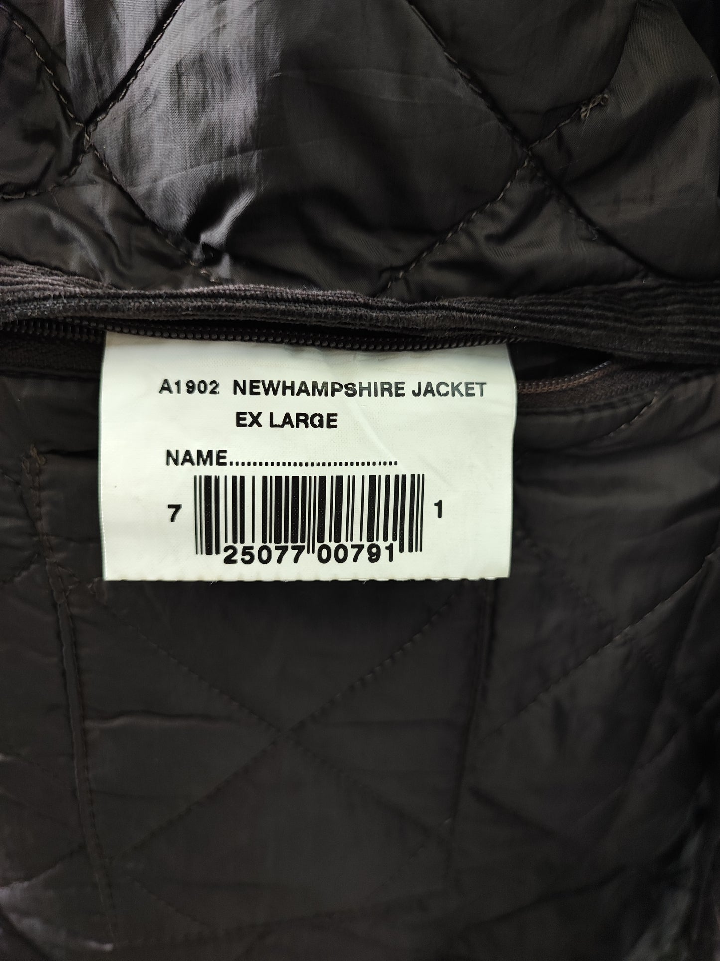 Giacca Barbour Marrone New Hampshire Cerata XLarge - Man Wax Brown New Hampshire Jacket Beige Size XLarge