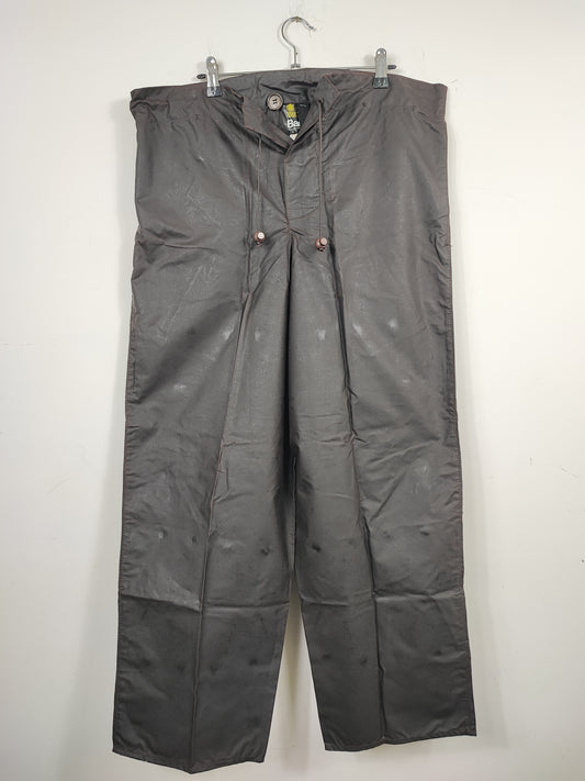 Cosciali vintage Barbour cerati marroni Small - Wax Man Brown Unlined trousers Size Small