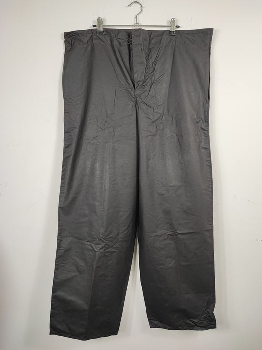 Cosciali vintage Barbour cerati marroni Medium- Wax Man Brown Unlined trousers Size Medium