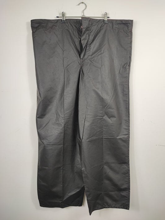 Cosciali vintage Barbour cerati marroni LARGE - Wax Man Brown Unlined trousers Size Large