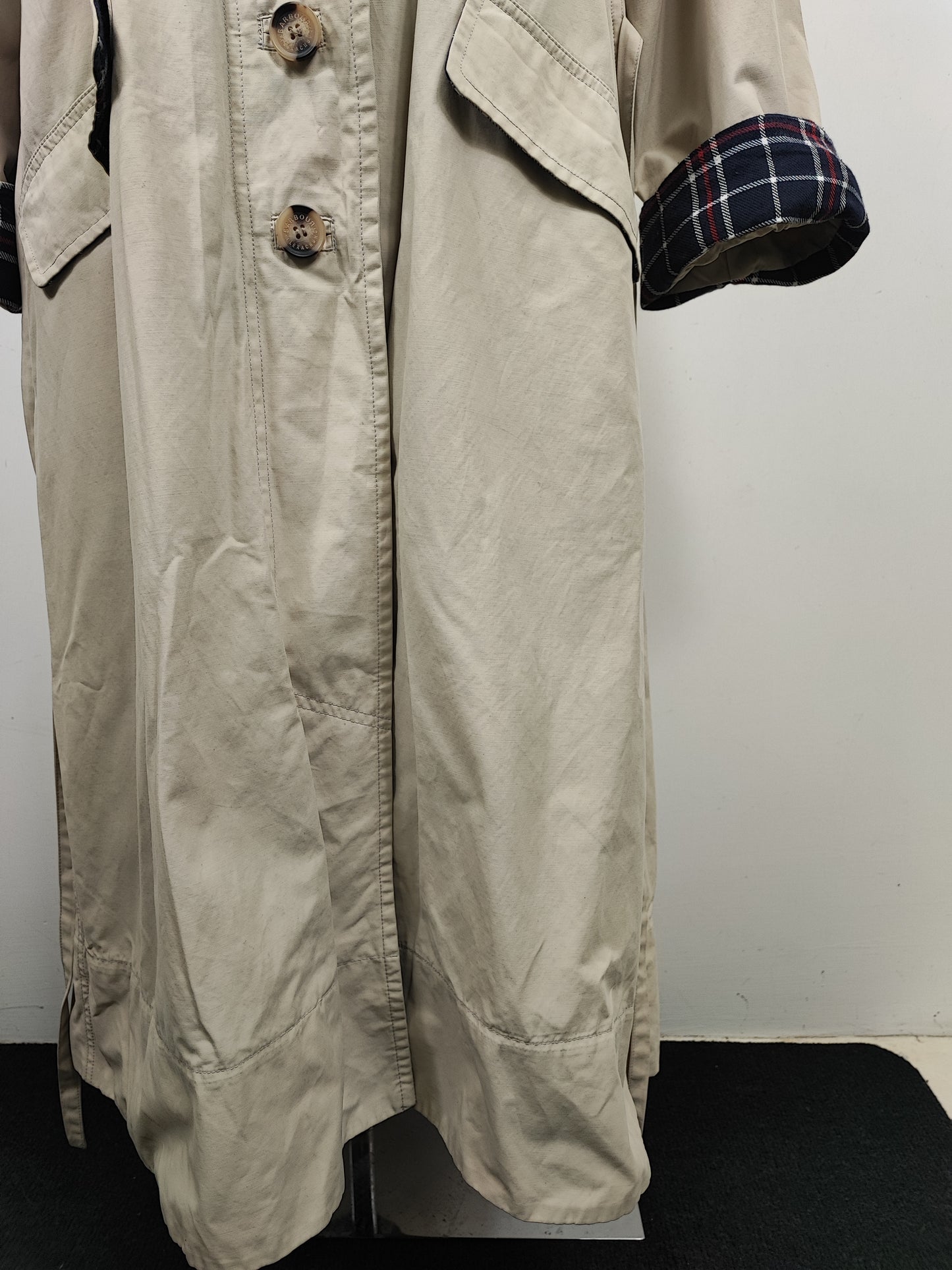 Barbour X Alexa Chung Glenda chiaro uk10 Small- Light Cream Trench by Alexa Chung size uk10 S