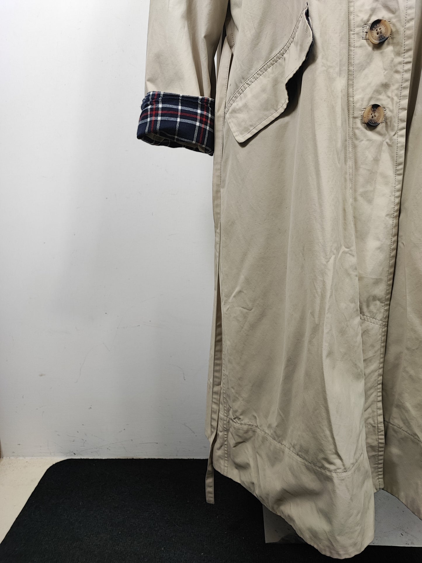 Barbour X Alexa Chung Glenda chiaro uk10 Small- Light Cream Trench by Alexa Chung size uk10 S