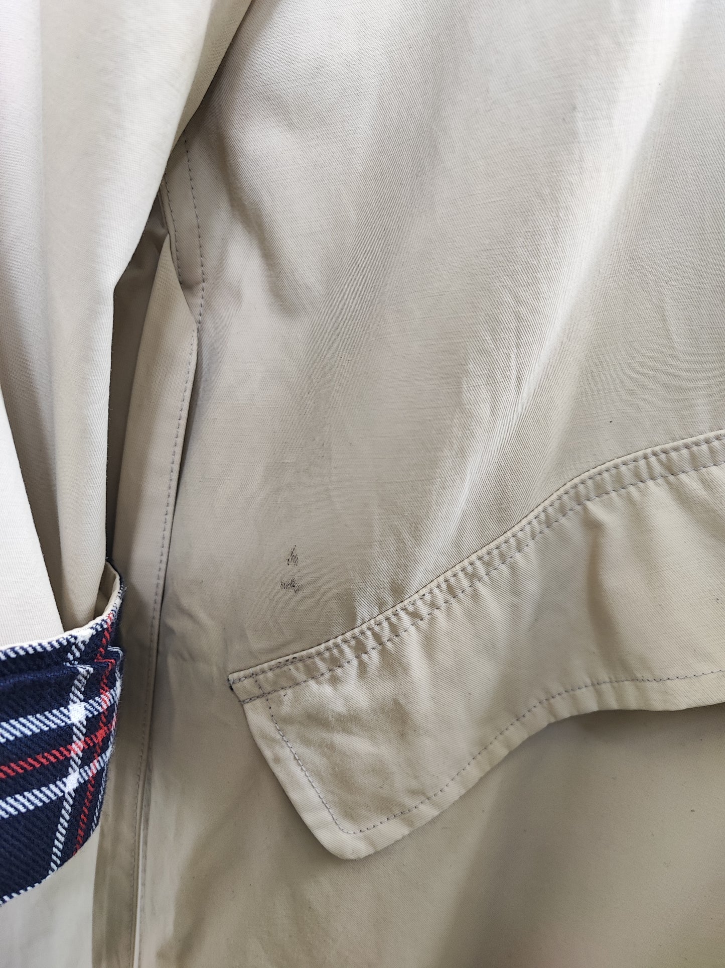 Barbour X Alexa Chung Glenda chiaro uk10 Small- Light Cream Trench by Alexa Chung size uk10 S