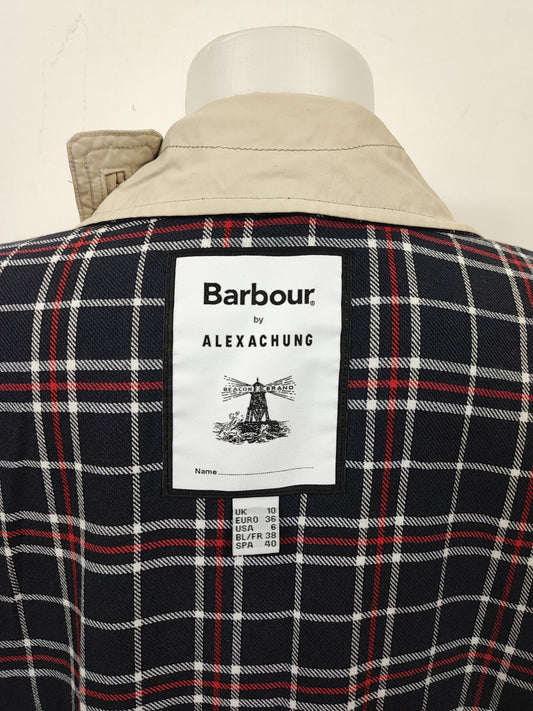 Barbour X Alexa Chung Glenda chiaro uk10 Small- Light Cream Trench by Alexa Chung size uk10 S