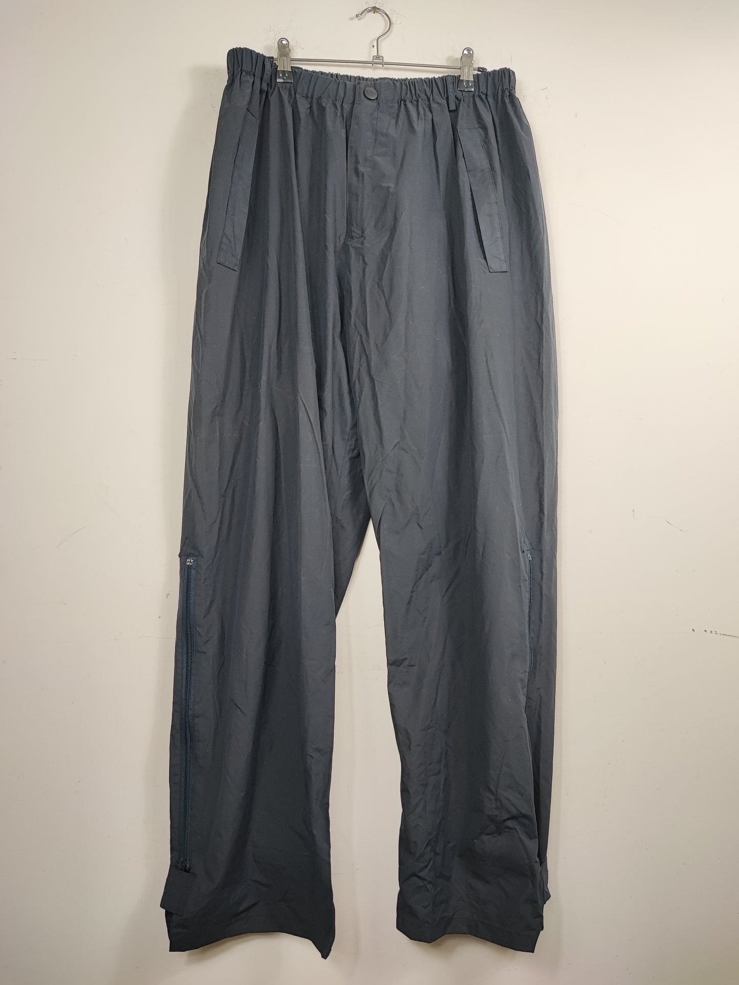 Sovrapantaloni Barbour vintage impermeabili blu L/XL- Man Waterproof Vintage Durham Stowaway trousers Size L/XL